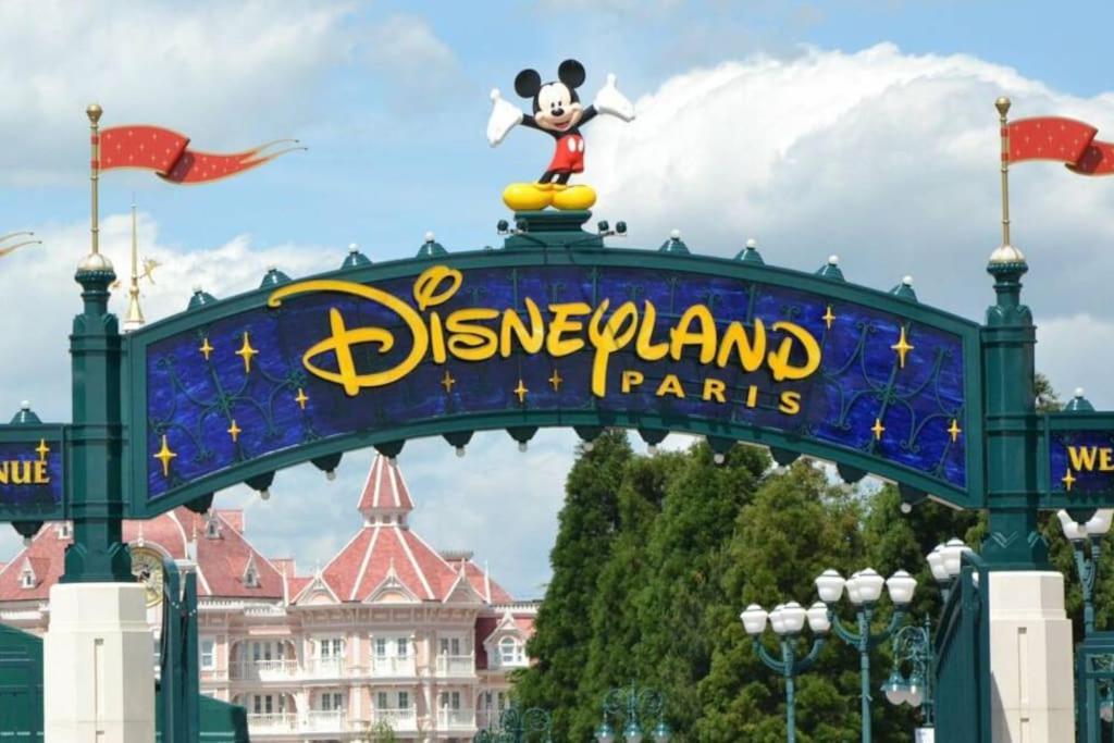 Appartement Wakandais-Proche Disney, Parking & Wifi Montévrain Exteriér fotografie